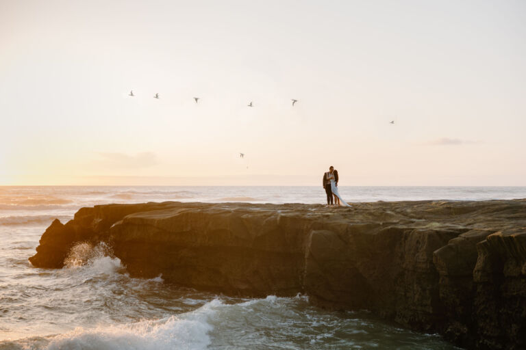 Muriwai Sunset Engagement